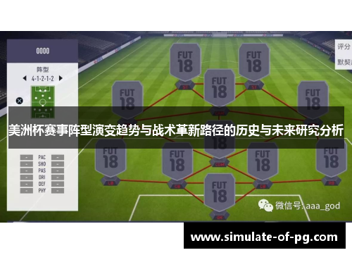 美洲杯赛事阵型演变趋势与战术革新路径的历史与未来研究分析